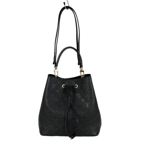Louis Vuitton Handbags - Louis Vuitton Neonoe Noir Gold Hardware Shoulder Bag